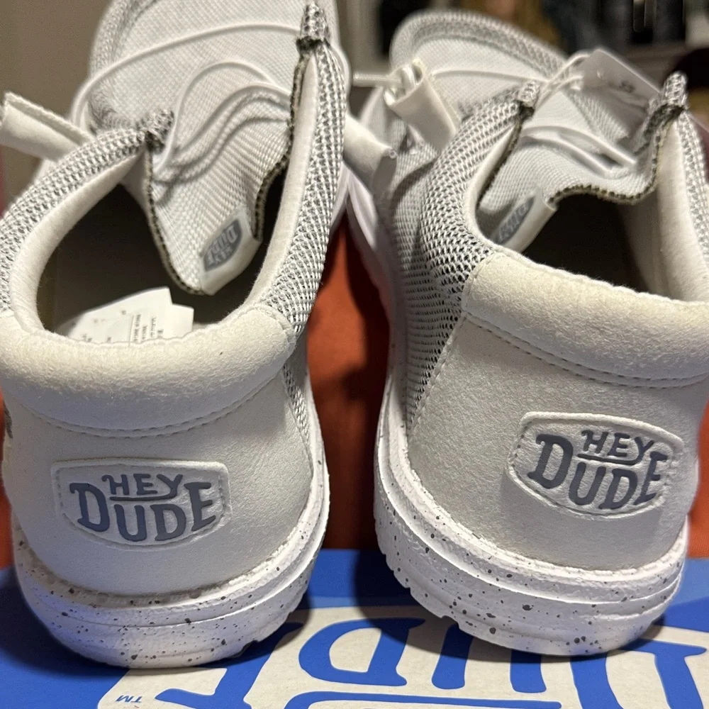 Hey Dude Gray Women's Flats - Picture 3 of 6